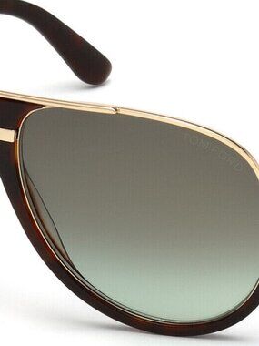 Tom Ford TF 334 FT0334 56K Dimitry vintage shiny dark havana rose Sunglasses